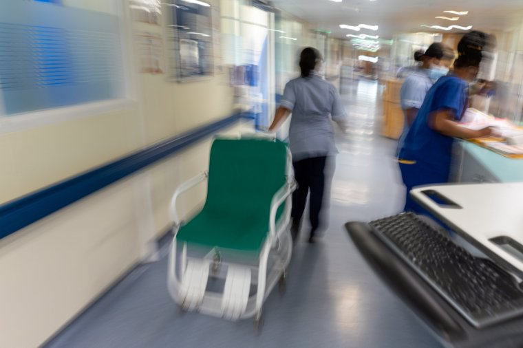 File photo dated 18/01/23 of staff on an NHS hospital ward. The NHS must be reformed or die, Sir Keir Starmer will say, as a major report into the health service is published. The Prime Minister will set out her plans to tackle long waiting lists, improve the nation's health and focus on community services after a damning report found the NHS by Lord Darcy. "In serious trouble". Release Date: Thursday 12 September 2024. PA photo. See PA story HEALTH Darzi. Photo credit should read: Jeff Moore/PA Wire